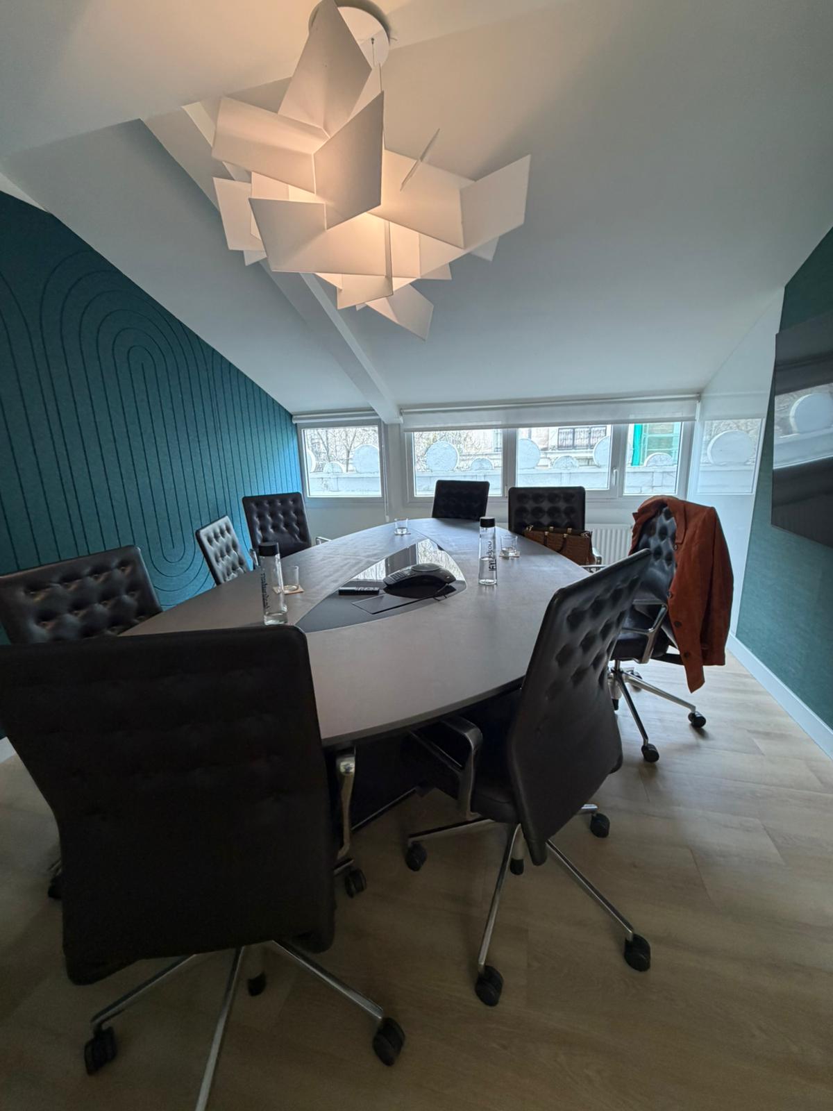 Sala de reuniones del despacho de Carway en Madrid