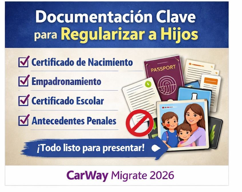 Guía esencial de la Regularización extraordinaria 2026 para los hijos: residencia de 5 años, patria potestad y custodia explained by Carway immigration lawyers