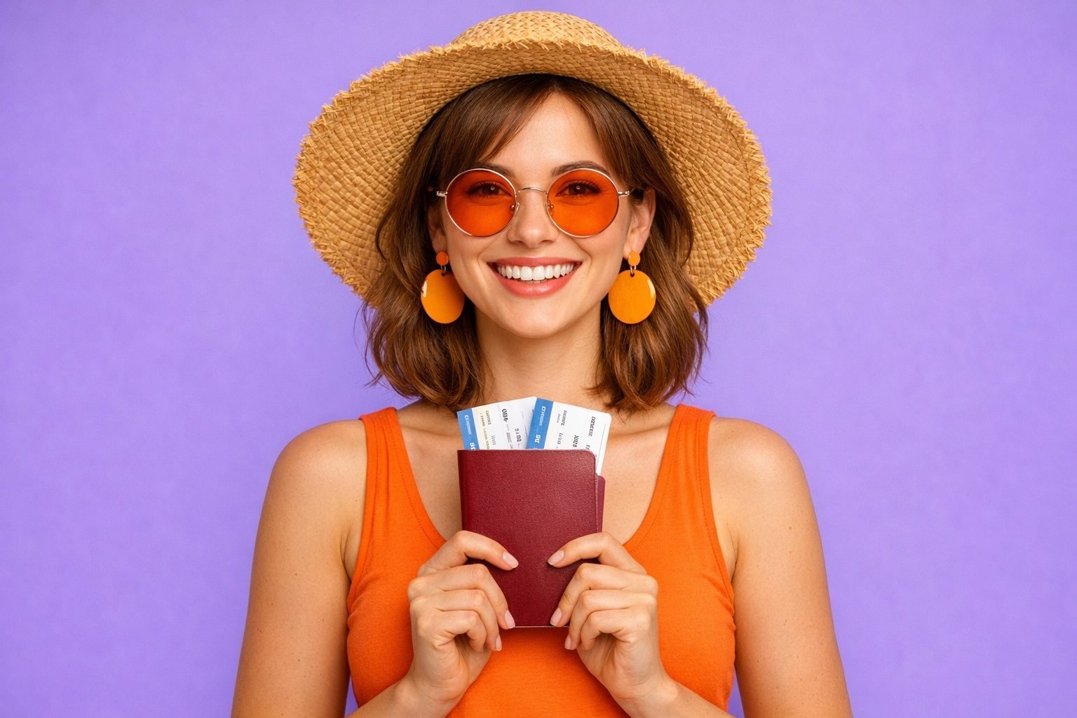 Client travelling to Spain with passport and visa approved